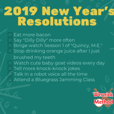 new year's resolutions